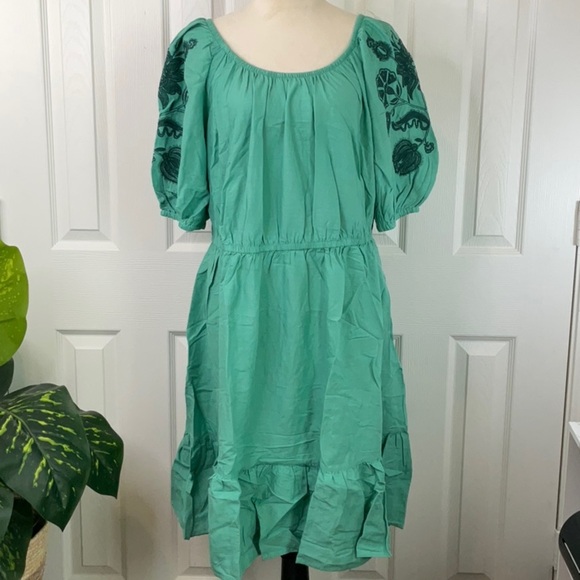 Knox Rose Women’s 3/4 Sleeve Embroidered Dress Size 1X - Picture 3 of 14